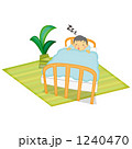 眠る子供