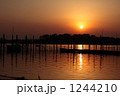 多々良沼の夕日