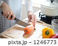 材料を切る