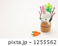 粘土の門松うさぎ