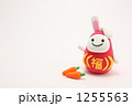 粘土のだるまうさぎ