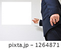 会社でのプレゼン（指差し）