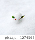 雪ウサギ