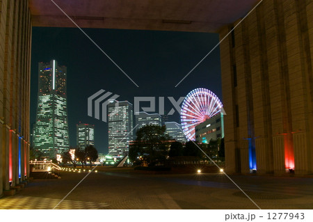 「夜景 横浜 みなとみらい 」の写真素材 「夜景 横浜 みなとみらい 」の写真素材