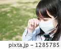 マスクをする女子高生