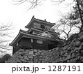 早春の天主閣