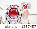 吠えるトラ