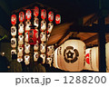 祇園祭　黒主山　山鉾の提灯