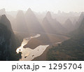 桂林山々逆光
