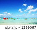 リゾートの海