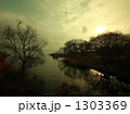 冬の琵琶湖の朝