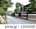 早朝の武家屋敷