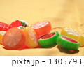 黄バック　フルーツキャンディー