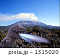桜島に火を噴く恐竜現る