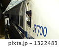 新幹線700系の車掌さん