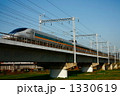 市川を渡るひかりレールスター
