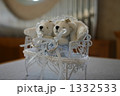 くまのぬいぐるみのリングピロー
