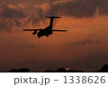 夕暮れの着陸