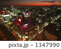 名古屋市街の夕焼け