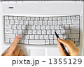 パソコン画面を見て議論する二人のイメージ