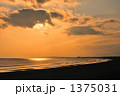 夕暮れの湘南海岸