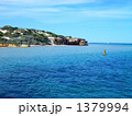 コーラルベイの青い海