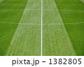 サッカーグラウンドのセンターサークル