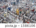 大阪、道頓堀を空撮