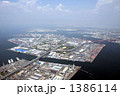 大阪南港近辺を空撮