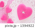 婚約指輪とハート01輝き