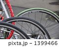 自転車の後輪のアップ