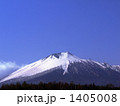 残雪の岩手山
