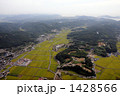 岡山市指宿の田園を空撮
