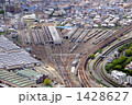京阪電車寝屋川車庫を空撮