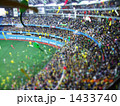 スタジアムとジェット風船