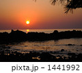 日本海に沈む夕日