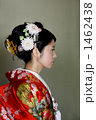 和装の花嫁、横顔