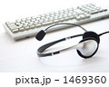 ヘッドセットとキーボード