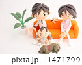粘土の仲良し家族