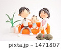 粘土の仲良し家族