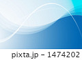 薄い青から濃紺へのグラデーションと線