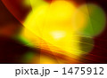 放物線と黄色の光