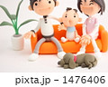 粘土の仲良し家族