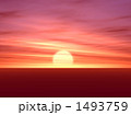 紅く染まる空