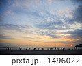 由比ケ浜の夕焼け