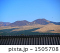 阿蘇根子岳と青空