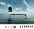 幻想世界（海と木）