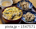 錦糸卵のせカキご飯とおかず