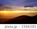 蝶が岳から見た御来光
