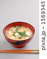 素材ナンバー 1569345 : 「みそ汁」